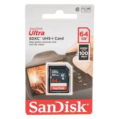 Sandısk 64gb SD Kart 100/MB SDSDUNR-064G-GN3IN Sandısk 64gb SD Kart 100/MB SDSDUNR-064G-GN3IN